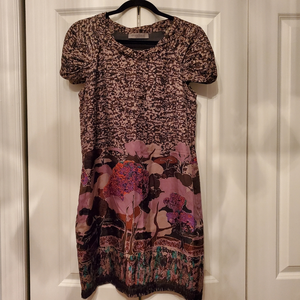 Sportmax pura seta 100 % silk dress